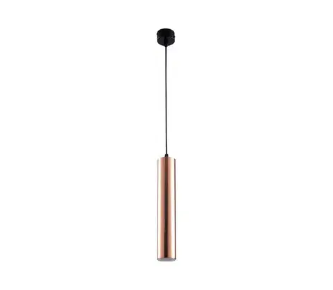 Svietidlá  08306L - Závesný luster PUNTO 1xGU10/9W/230V ružové zlato 08306L