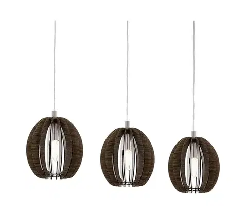 Svietidlá Eglo 94641 - Luster COSSANO 3xE14/60W/230V 94641