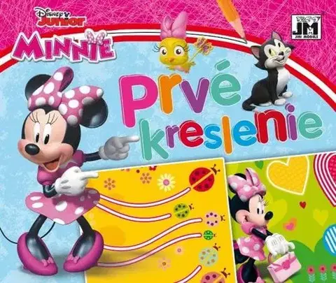 Nalepovačky, vystrihovačky, skladačky Prvé kreslenie - Minnie