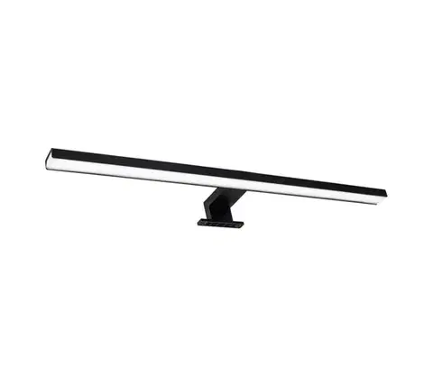 Svietidlá  LED Kúpeľňové osvetlenie zrkadla SAMOS LED/12W/230V 4000K 60 cm IP44 čierna 328595