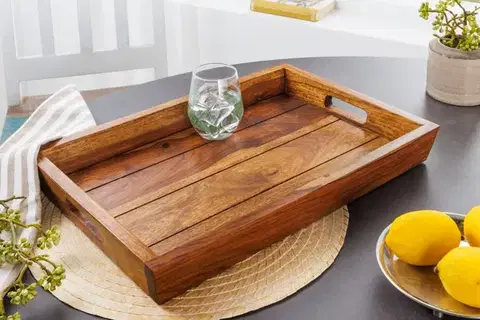 Nábytok Drevený podnos BOREAS Dekorhome