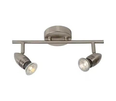 Svietidlá Lucide 13955/10/12 - LED bodové svietidlo CARO-LED 2xGU10/5W/230V chróm 13955/10/12