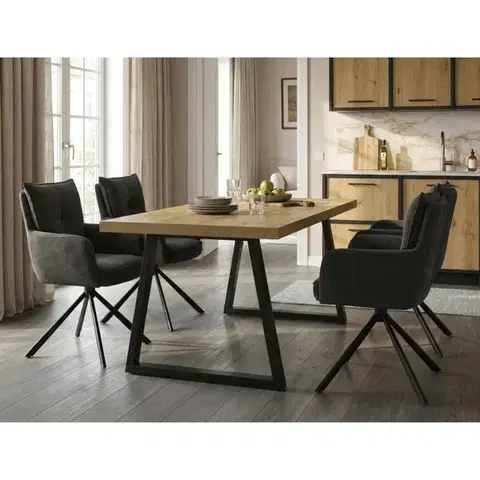 Jedálenské stoly Rozkladací jedálenský stôl HT-R5624 Autronic