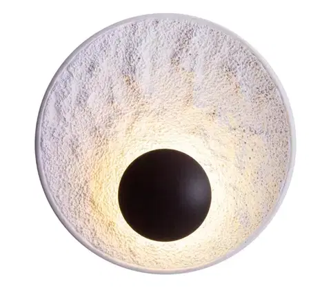 Svietidlá MAXLIGHT W0325 - LED Nástenné svietidlo OYAKA LED/5W/230V pr. 29 cm biela/čierna W0325
