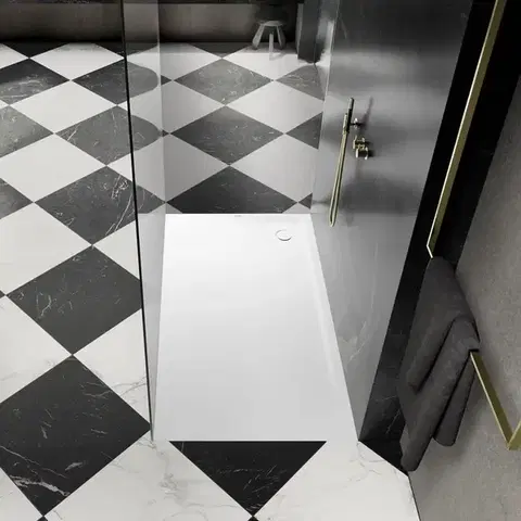 Vane Sprchová vanička obdĺžniková Kaldewei Superplan 120x90 cm smaltovaná oceľ alpská biela 385100010001 385100010001