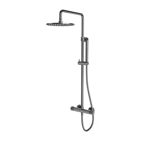 Sprchy a sprchové panely OMNIRES - CONTOUR termostatický sprchový stĺp chróm /CR/ CT8044CR