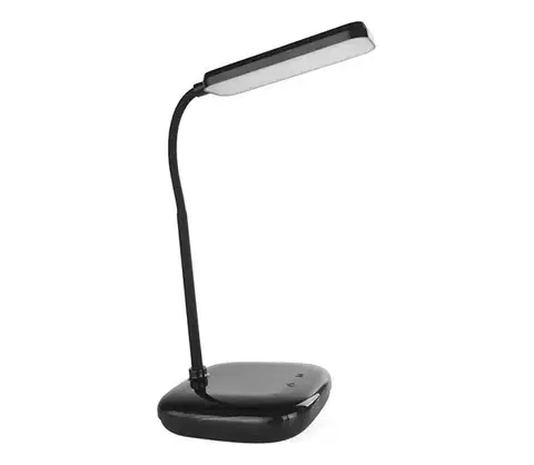 Lampy  LED Stmievateľná flexibilná stolná lampa LED/12W/230V 3000K/4000K/6500K čierna Z7638B