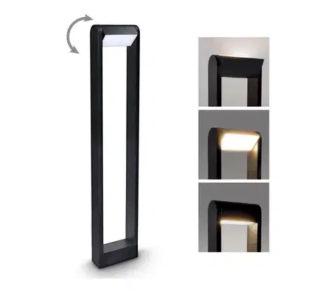 Záhradné lampy BRILAGI - LED Vonkajšia lampa CROTONE LED/7W/230V IP54 80 cm WO-HR60441-2-800-OEM