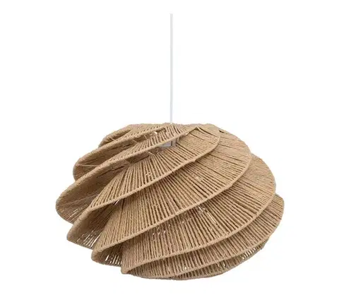 Svietidlá Atmosphera - Luster na lanku OZAN 1xE27/40W/230V juta 202692