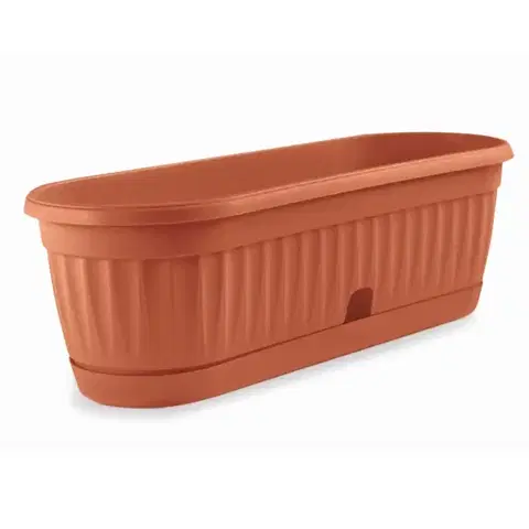 Záhrada Kvetináč Mediteran Lux 32x11,5x8,5h 2lt Terakota T510032