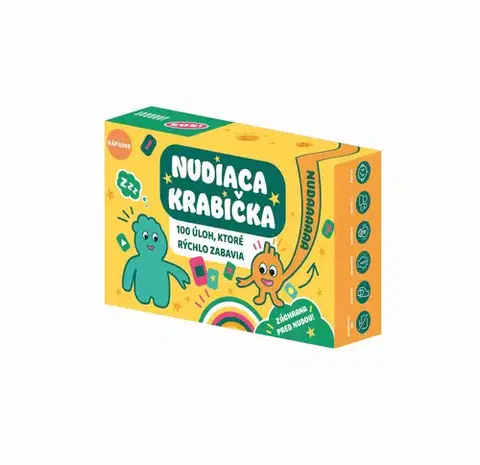 Výchova, cvičenie a hry s deťmi Nudiaca krabička - Veronika Tóthová