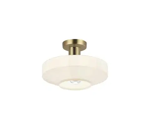 Svietidlá Viokef Lighting Prisadené stropné svietidlo VIVIAN 1xE27/40W/230V zlaté 4310801