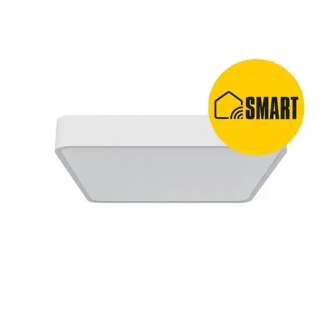 Svietidlá Panlux Prisadené LED svietidlo Verona Square Smart biela, 28,3 x 28,3 cm, IP54