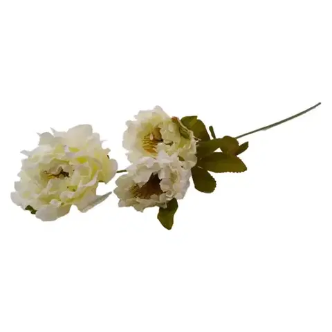 Záhradné dekorácie Paeonia 66cm biela A2010662