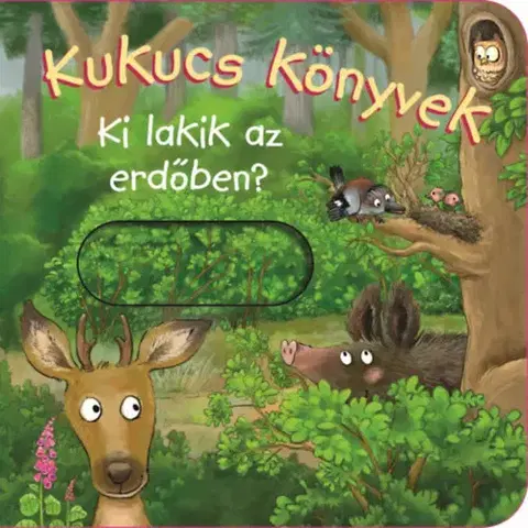 Leporelá, krabičky, puzzle knihy Kukucs könyvek - Ki lakik az erdőben?