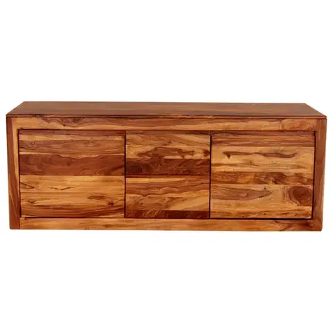 TV stolíky TV stolík Tina s úložným priestorom 160x60x45 indický masív palisander