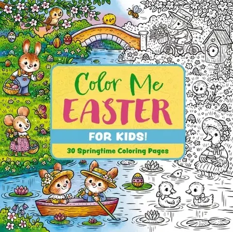 Pre deti a mládež - ostatné Color Me Easter (for Kids!) - of Cider Mill Press