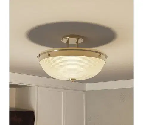Svietidlá Elstead Quoizel - Prisadený luster MANTLE 2xE27/60W/230V mosadz QZ-MANTLE-SF-WS