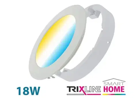 Moderné lampy do obývačky Panel LED SLIM TR SH 304 18W Light 5 in 1