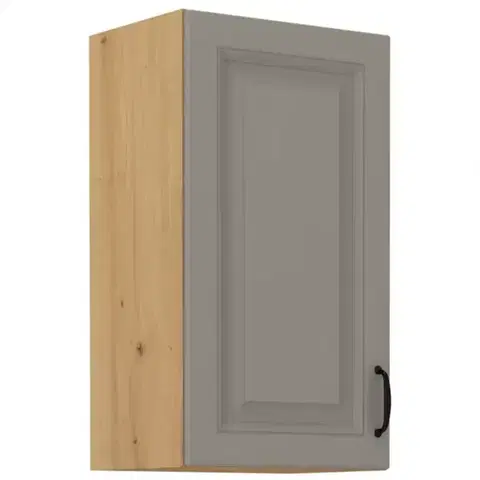 Kuchynské skrinky visiace Kuchynská skrinka Stilo claygrey/artisan 40g/72 1f