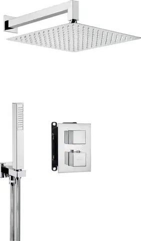 Kúpeľňové batérie DEANTE DEANTE - Therm chróm - Sprchový set pod omietku, s termostatickou BOX BXYZ0EAT
