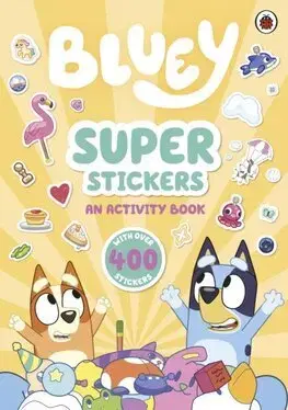 Nalepovačky, vystrihovačky, skladačky Bluey: Super Stickers