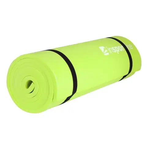 Podložky na cvičenie Karimatka inSPORTline EVA 180x50x1 cm zelená
