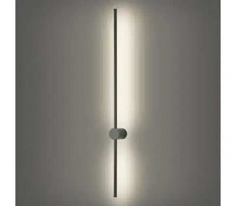LED osvetlenie BRILAGI - LED Vonkajšie nástenné svietidlo AURA LED/20W/230V 4000K IP54 antracit BRI266