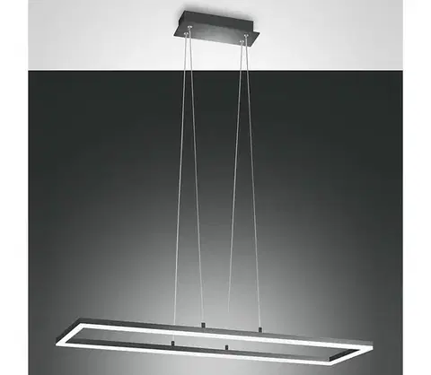 Svietidlá Fabas Luce 3394-43-282 - LED Stmievateľný luster BARD LED/52W/230V 4000K antracit 3394-43-282