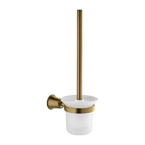 Doplnky do kúpeľne OMNIRES - ART LINE WC kefa bronz /BR/ AL53620BR