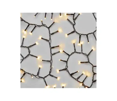 LED osvetlenie  LED vonkajší reťaz 600xLED/17m IP44 teplá biela D4BW03