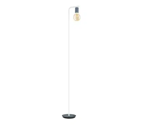 Lampy EGLO 49124 - Stojacia lampa ADRI-P 1xE27/12W/230V 49124