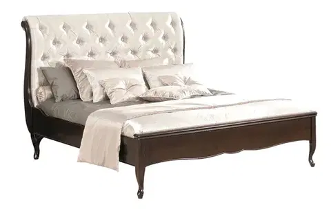 Postele TARANKO Wersal W-S/S 160 rustikálny posteľový rám wenge / biela (Prestige-A3 69)