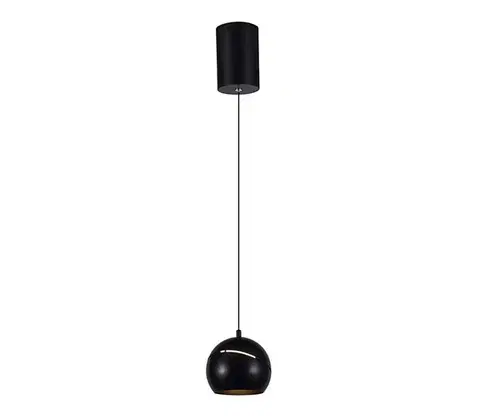 Svietidlá  LED Luster na lanku LED/8,5W/230V 3000K čierna 7998