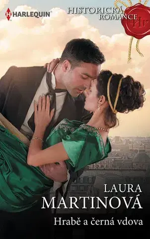 Romantická beletria Hrabě a černá vdova - Laura Martin