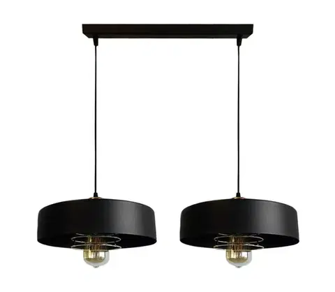 Svietidlá  Luster na lanku VEST 2xE27/60W/230V 0387