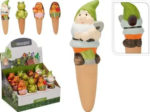 Postrekovače Kinekus Zavlažovač terakotový na rastliny 15 cm, postavička, mix