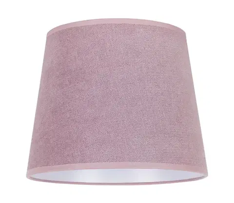 Lampy  - Tienidlo k stolnej lampe CLASSIC M E27 pr. 24 cm ružová 87299