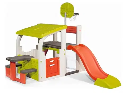 Detské záhradné PVC domčeky DEOKORK Hracie centrum Fun