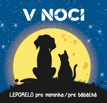 Leporelá, krabičky, puzzle knihy Leporelo pro miminka / pre bábätká: V noci