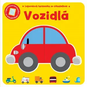 Leporelá, krabičky, puzzle knihy Vozidlá - leporelová harmonika so zrkadielkom