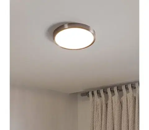 Svietidlá Eglo 901317 - LED stropné svietidlo FUEVA LED/14,2W/230V 2700/4000/6500K priemer 27,8 cm chróm 901317
