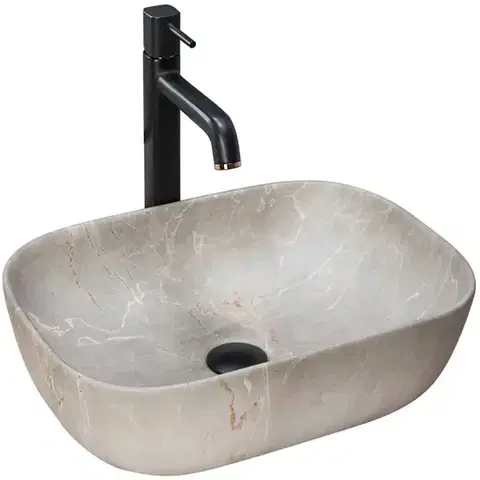 Umývadlá Umývadlo Livia Beige Matt