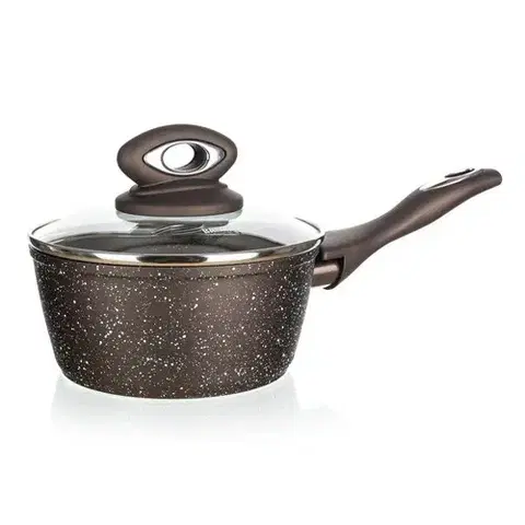 Hrnce Banquet Rajnica s nepriľnavým povrchom PREMIUM Dark Brown 16 x 7,5 cm