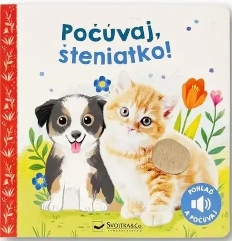 Leporelá, krabičky, puzzle knihy Počúvaj, šteniatko!