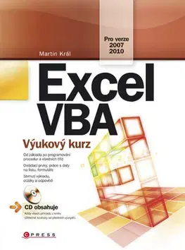 Programovanie, tvorba www stránok Excel VBA + CD - Martin Král