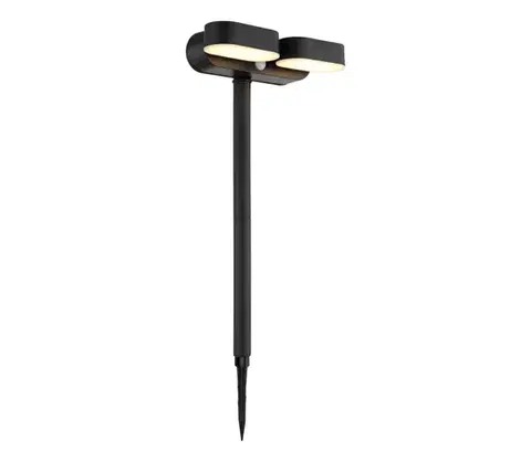 Lampy Globo 36509 - LED Solárna lampa so senzorom LED/7,2W/3V IP44 36509