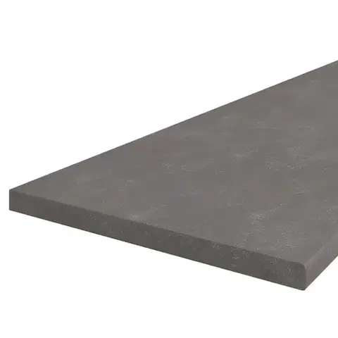 Kuchynské dolné skrinky KONDELA PD pracovná doska, hrúbka 2,8 cm metalic brown sivá