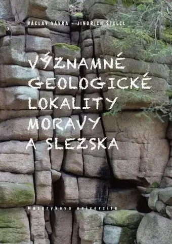 Pre vysoké školy Významné geologické lokality Moravy a Slezska - Václav Vávra,Jindřich Štelcl
