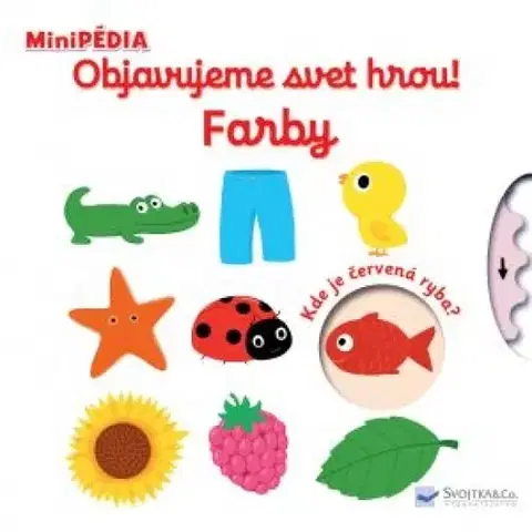 Leporelá, krabičky, puzzle knihy MiniPÉDIA Objavujeme svet hrou! Farby - Nathalie Choux